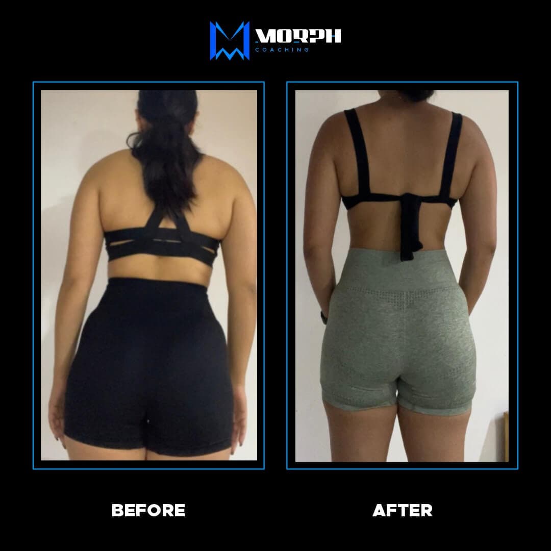 Morph coaching transformation back image